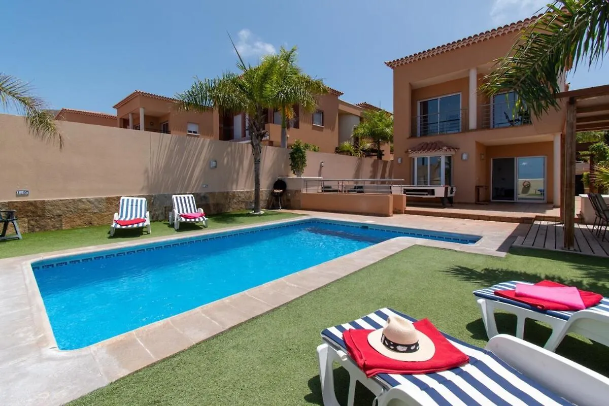 Villa Verde Private Heated Pool Sea Views Puerto de Santiago