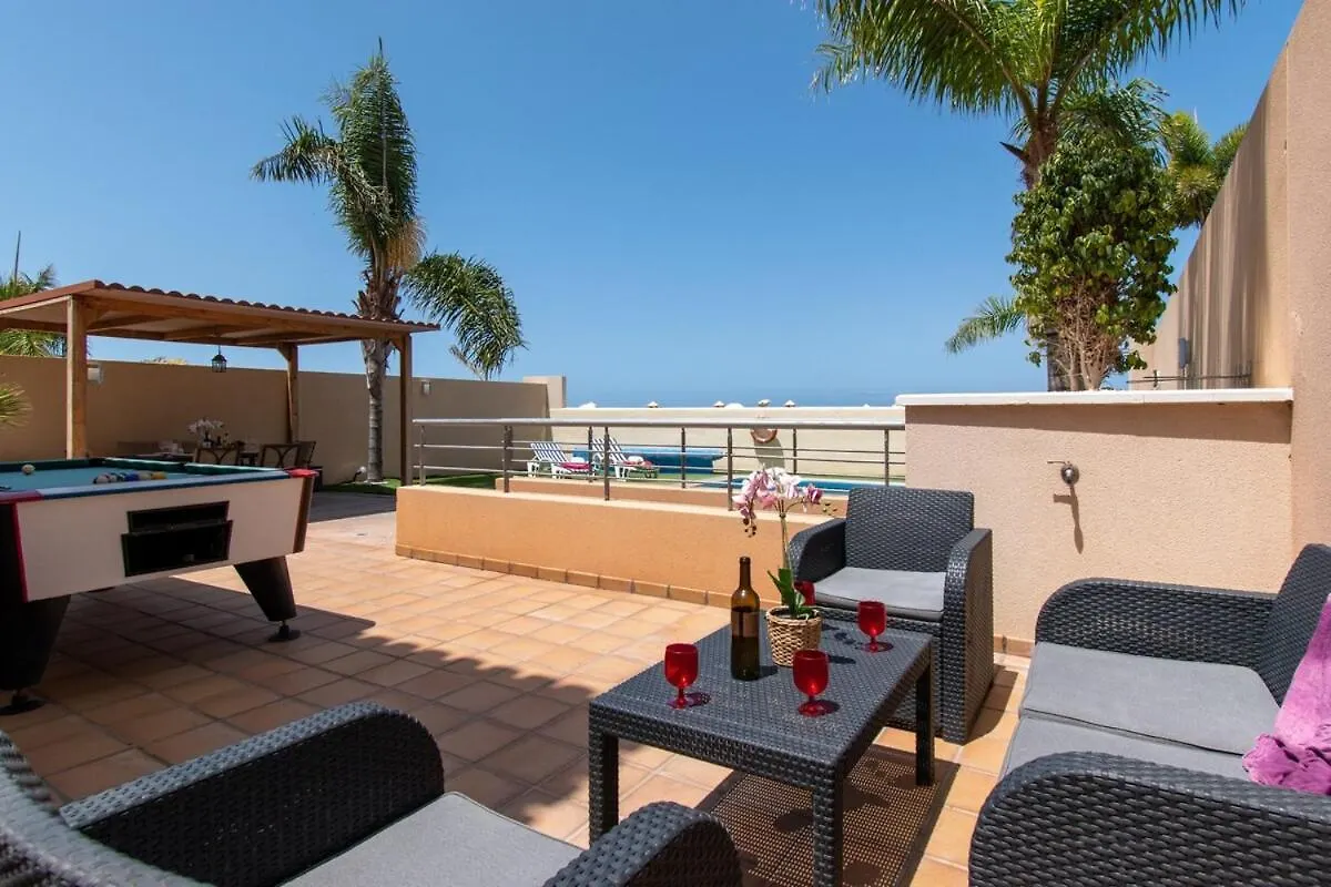 Villa Verde Private Heated Pool Sea Views Puerto de Santiago